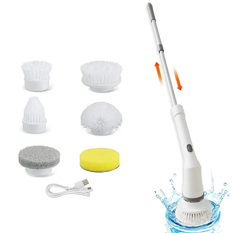 US Local Electric Rotary Washer With Wireless Cleaning Brush With Battery Level Indicator