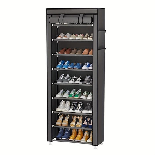 US Local Multi-layer Large-capacity Storage Bag Shoe Storage Cabinet Easy To Assemble Dustproof Suitable For Home Bedroom Dormitory Sundries Storage