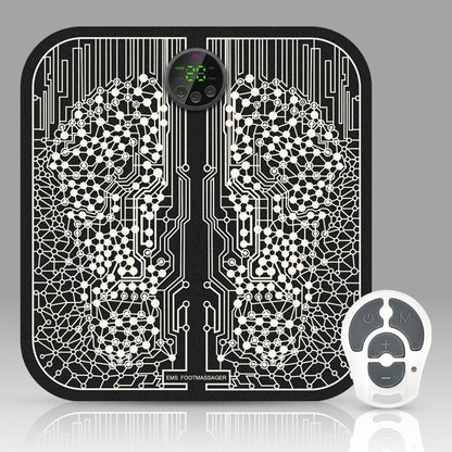 US Local Ems Foot Massager Mat Tens Fisioterapia Electric Foot Cushion Blood Circulation Acupunctur Pad Foot Health Care Relaxation Pain