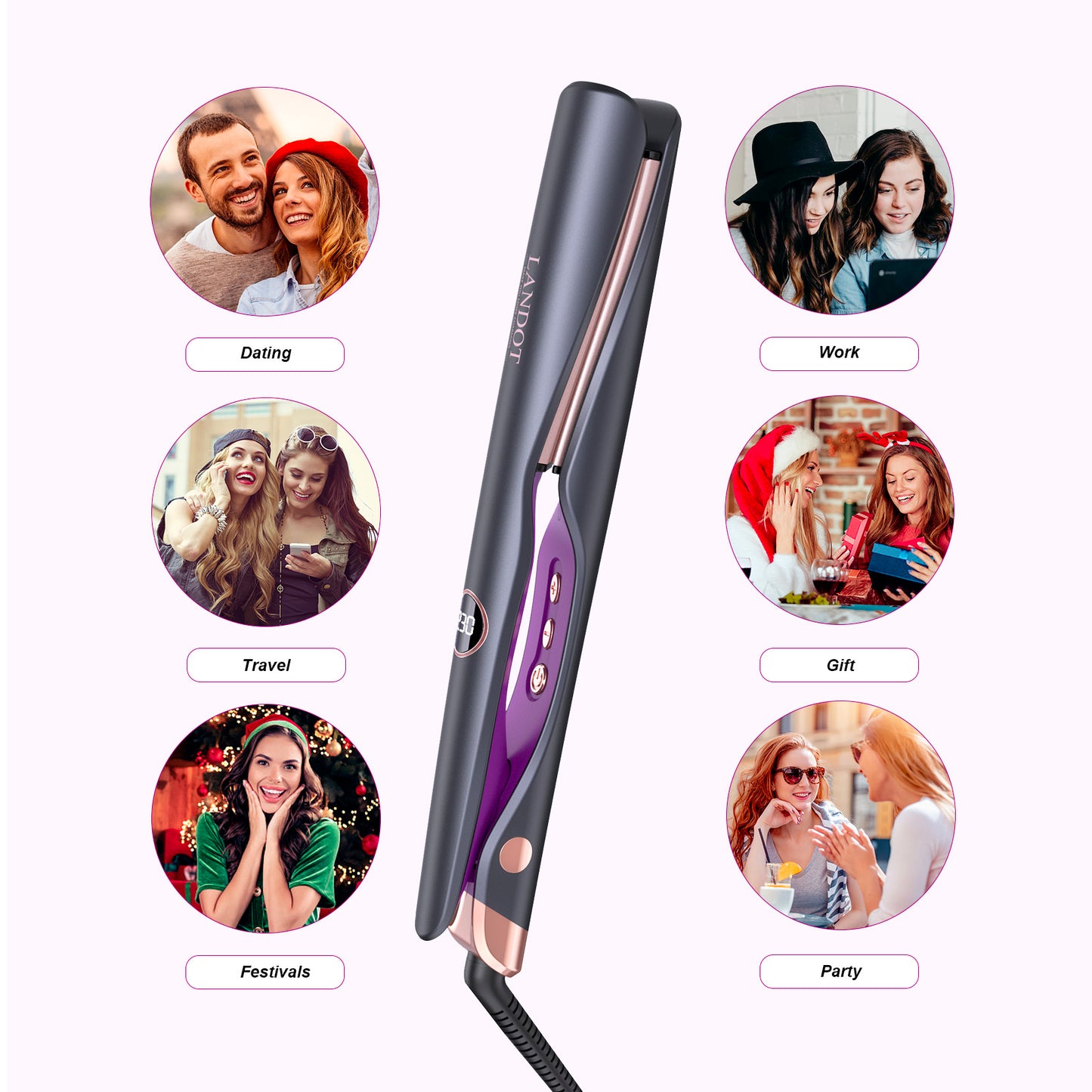 US Local Hair Straightener, Available On Tk
