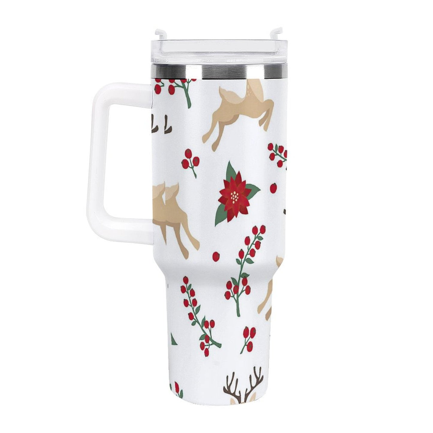 PHDT00026 POD US Local Tumbler 40 oz Large Capacity Car Cup Christmas Elk