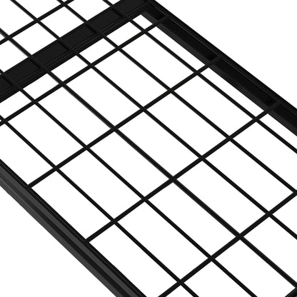 US Local 5-Tier Adjustable Heavy Duty Shelving Metal Mesh Storage Rack 2000 Lbs Loading Capacity - Metal Shelf Organizer For Pantry, Garage, Black