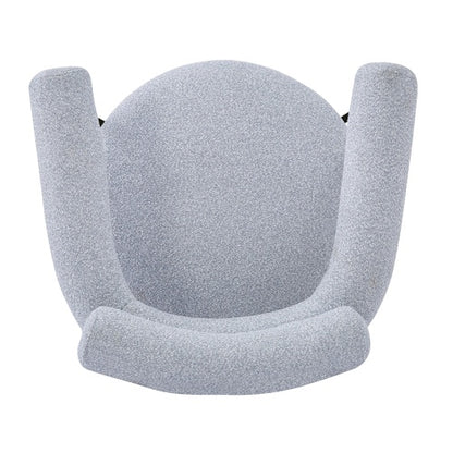 US Local Upholstered Armchair Dining Chairs With Metal Legs