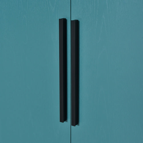 US Local 4-door Large Storage Retro Side Cabinet