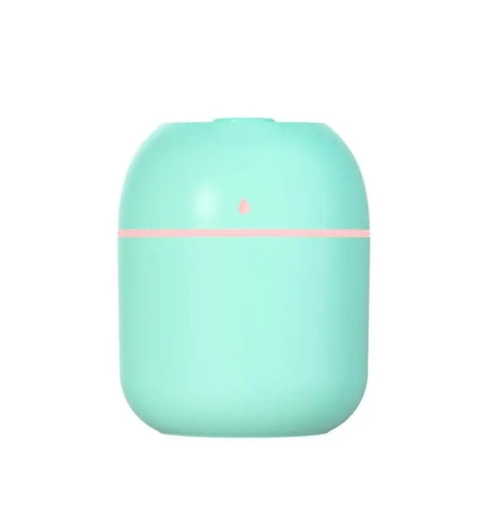 US Local Portable Mini Humidifier 220ml Small Cool Mist Humidifier USB Personal Desktop Humidifier For Bedroom Travel Office Home