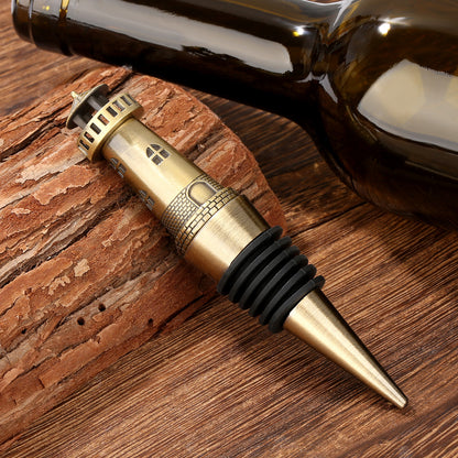 US Local Creative Lighthouse Wine Stopper, Seals The Aroma Of Wine, Protects High-quality Wine, And Serves As A Premium Tool For Wine Preservation.