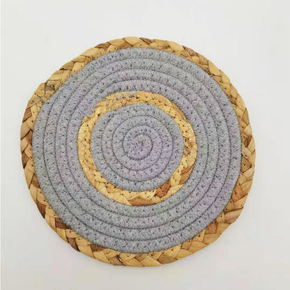 Home Straw Cotton String Placemat