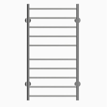 US Local Electric Heated Towel Rack For Bathroom, Wall Mounted Towel Warmer, 10 Stainless Steel Bars Drying Rack