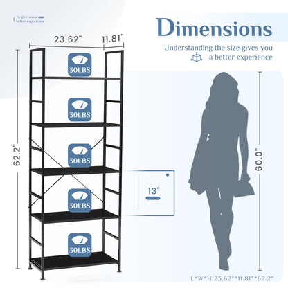 US Local 5-storey Bookshelf