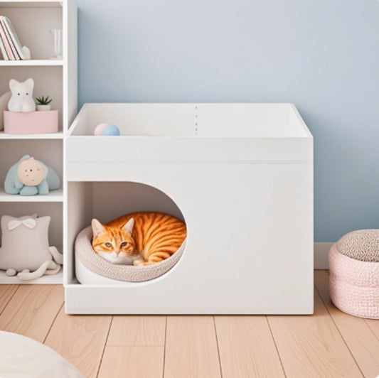 US Local Suitable For Small And Medium-sized Multi-functional Cat Stations