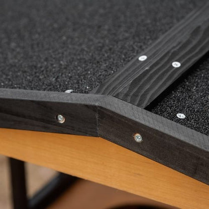 US Local Wooden Outdoor Cat House, Wild Cat Shelter Kitten Tree