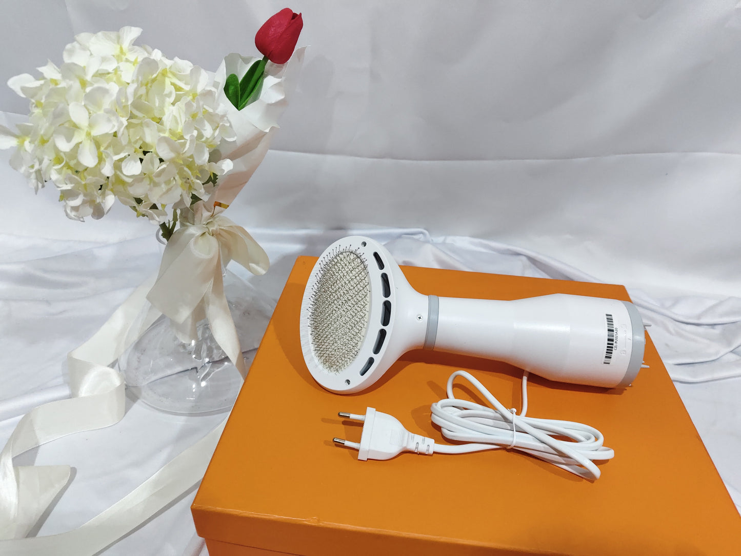 Dadypet Pet Dog Hair Dryer Grooming Dryer Slicker Brush