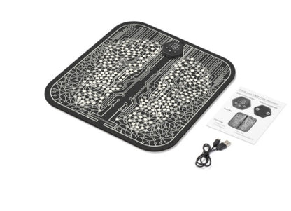 US Local Ems Foot Massager Mat Tens Fisioterapia Electric Foot Cushion Blood Circulation Acupunctur Pad Foot Health Care Relaxation Pain