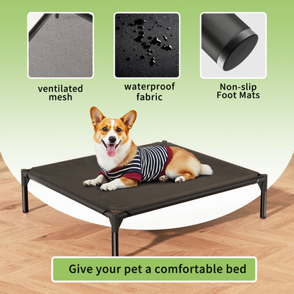US Local Bi-material Pet Bed Is Of Your Choice,The Detachable Design Of The Oxford Cloth And Breathable Mesh Pet Bed Combines The Characteristics Of Breathable, Waterproof And Odorless To Create A Comforta