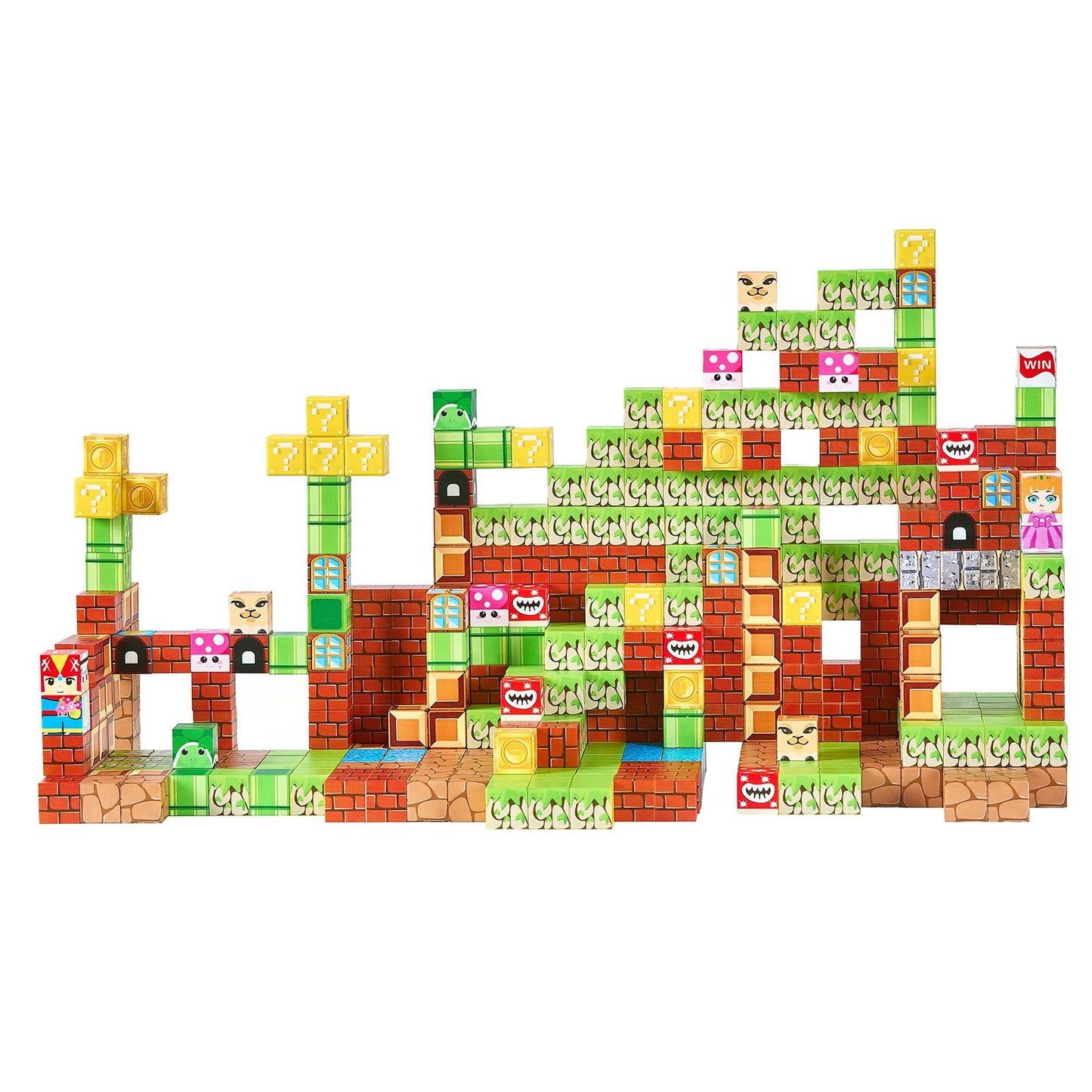 US Local Magnetic Blocks 100 PCS Magnet Blocks Set STEM Montessori Sensory Toys