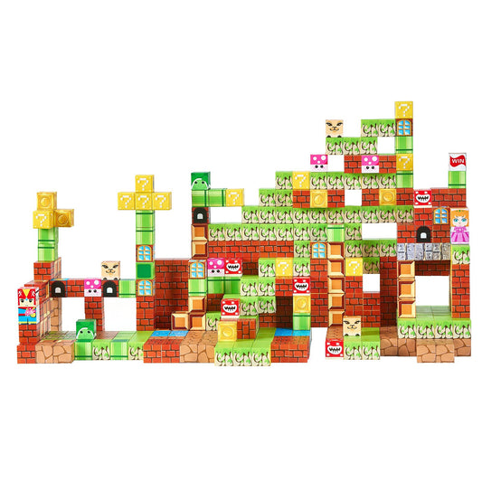 US Local Magnetic Blocks 100 PCS Magnet Blocks Set STEM Montessori Sensory Toys