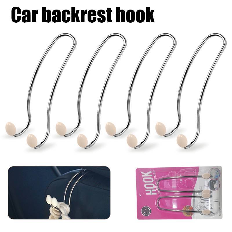 4PCS Multi-functional Vehicle-mounted Storage Hook ,Car Seat Back Storage Hook