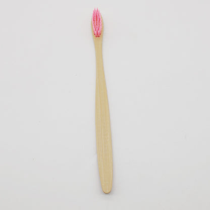 Bamboo Toothbrush Healthy Soft Toothbrush 10-color Packaging