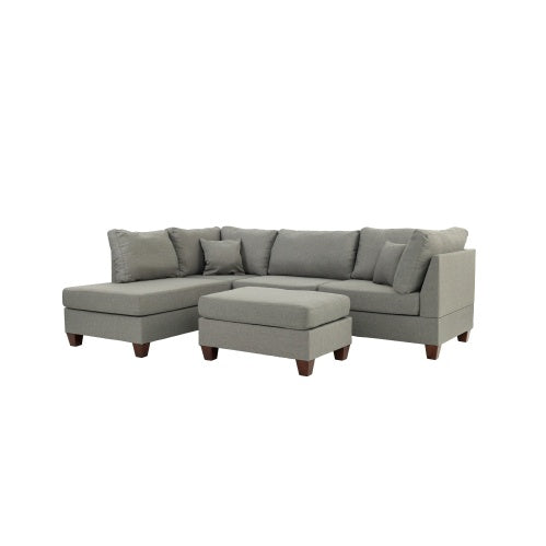 US Local 3-PC SECTIONAL In Gray