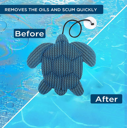 US Local Hot Tub Cleaning Sponge - Foam Sponge Scum Absorber, Reusable Cleaning Sponge For Pool, Spa Or Hot Tub To Collect Dirt, Remove Grime And Oil