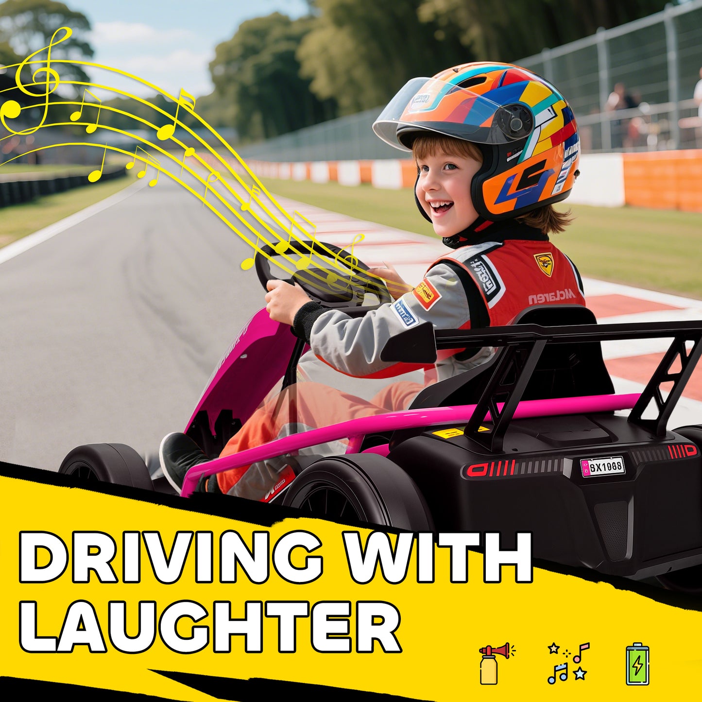 US Local 24V 7AH Kids Electric Go Kart