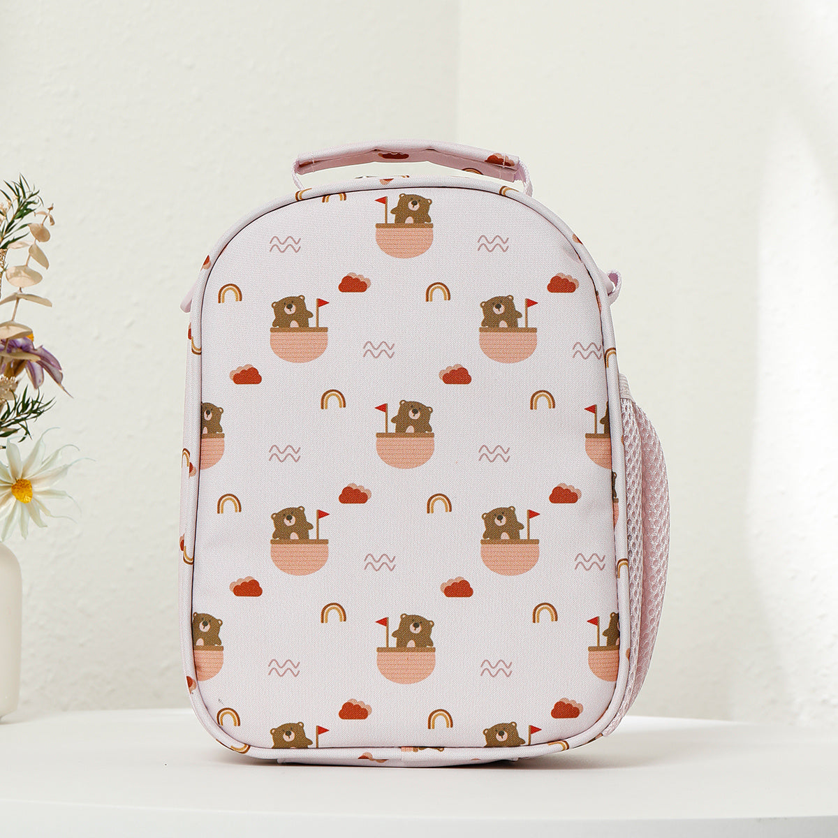 US Local Cute Lunch Insulated Bag, Portable Outdoor Makeup Bag, Insulated And Cold, Suitable For Holding Lunch And Cold Drinks, Also A Cute Backpack For Children