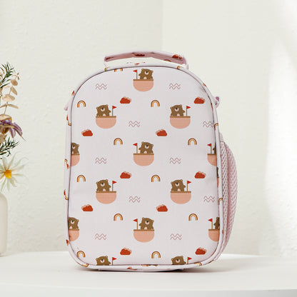 US Local Cute Lunch Insulated Bag, Portable Outdoor Makeup Bag, Insulated And Cold, Suitable For Holding Lunch And Cold Drinks, Also A Cute Backpack For Children
