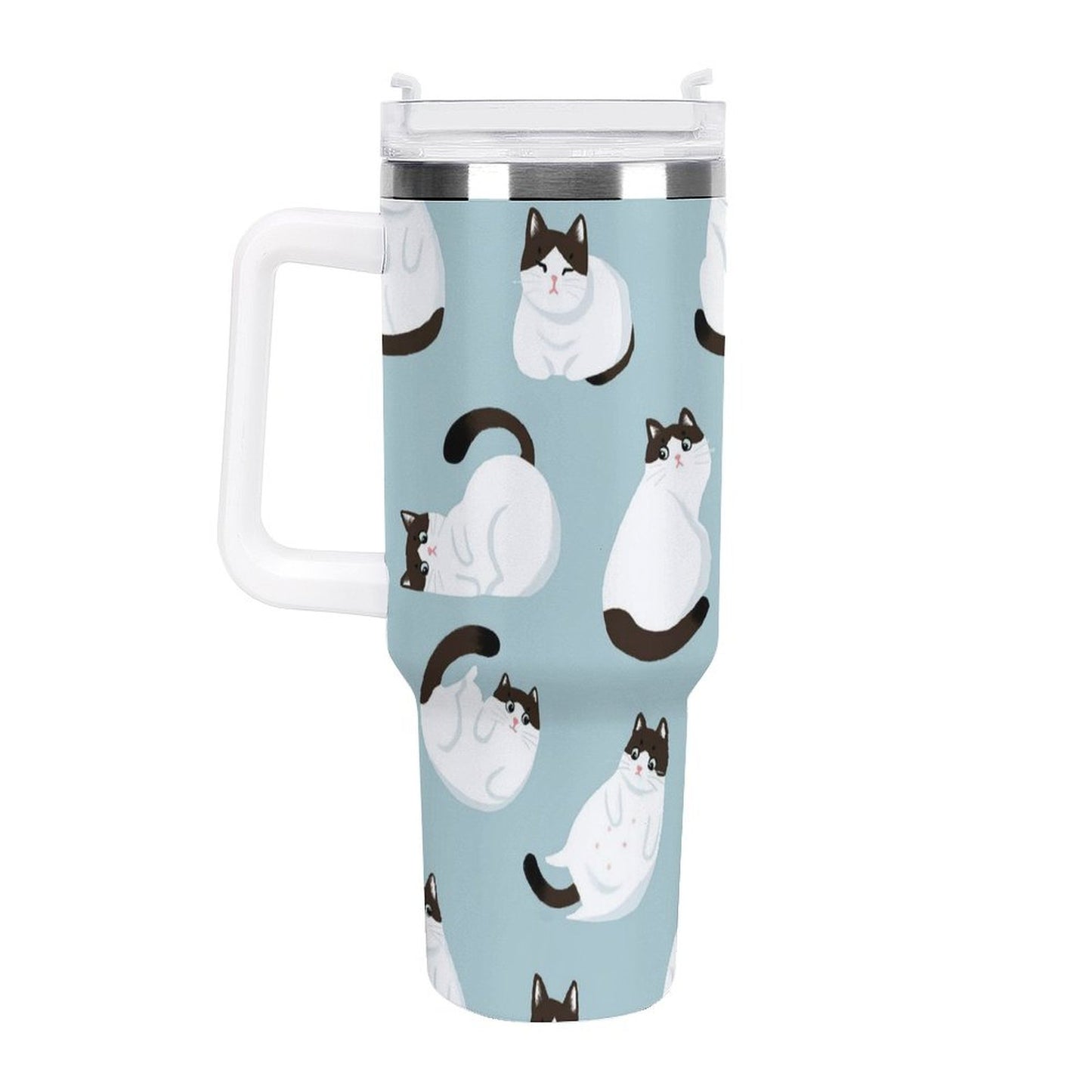 PHDT00253 POD US Local Tumbler 40 oz Large Capacity Car Cup Cat