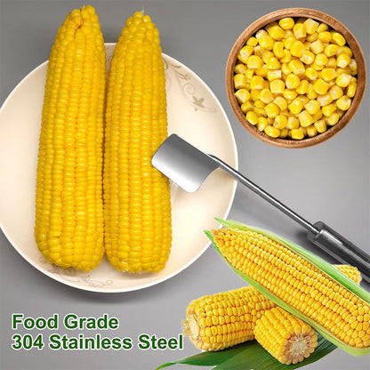 Stainless Steel Household Kitchen Multi-functional Corn Shovel