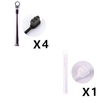 US Local Ultra-fine Toothbrush Super Soft Bristle Deep Cleaning Brush Portable For Oral Care Tools Teeth Care Oral Cleaning Travel