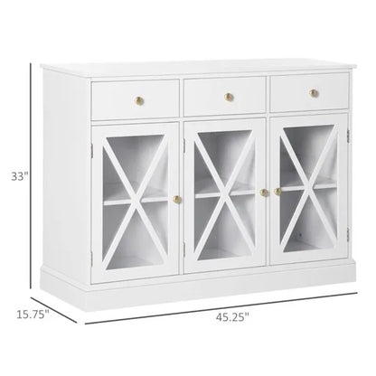 US Local Kitchen Sideboard   Storage Cabinet   Coffee Bar Cabinet