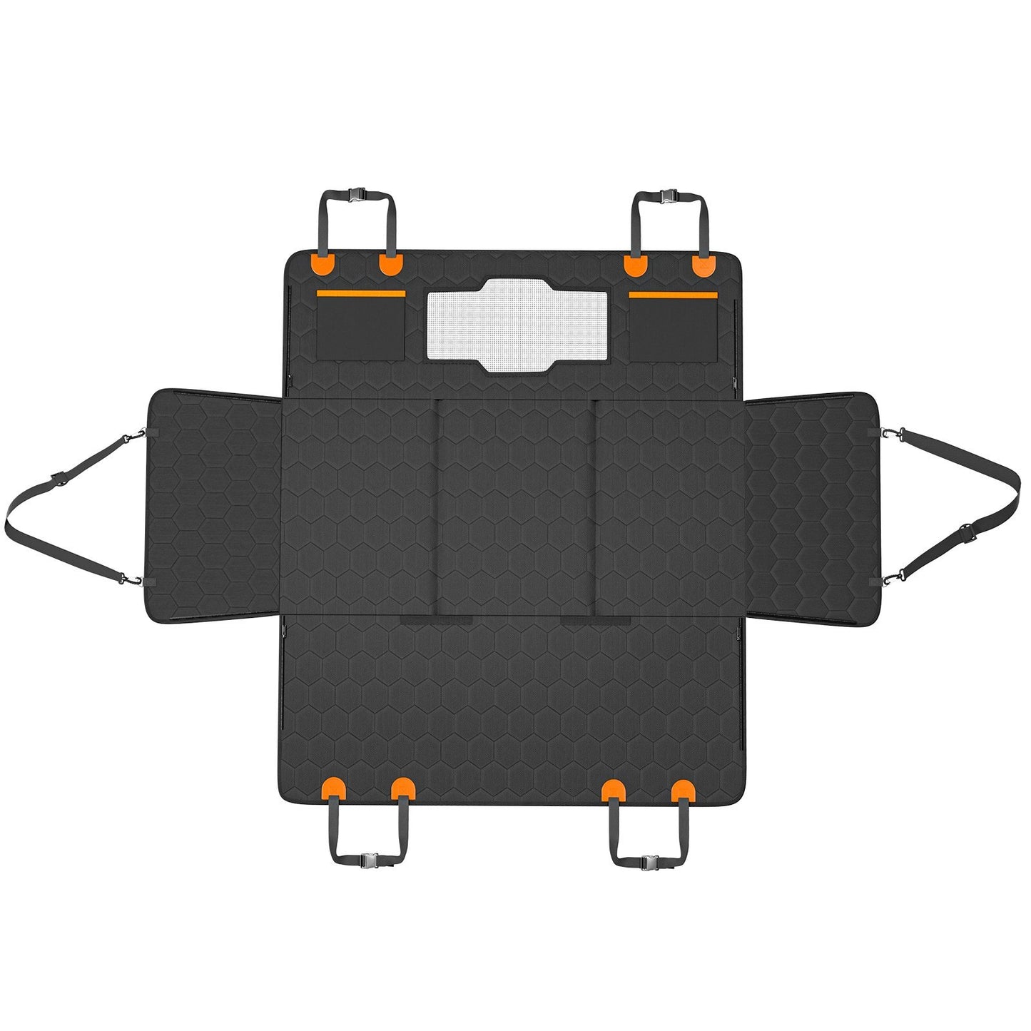 US Local VEVOR 54 X 25.6 In Dog Car Seat Cover For Back Seat Waterproof 600D For Cars