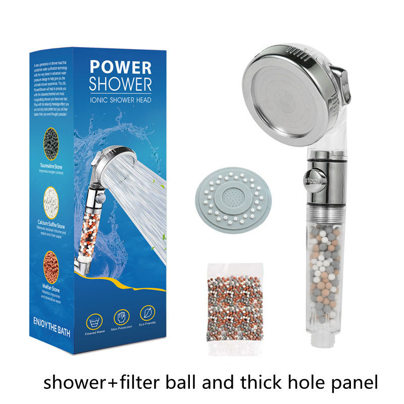 USA Local Household Negative Ion Pressurized Shower Head