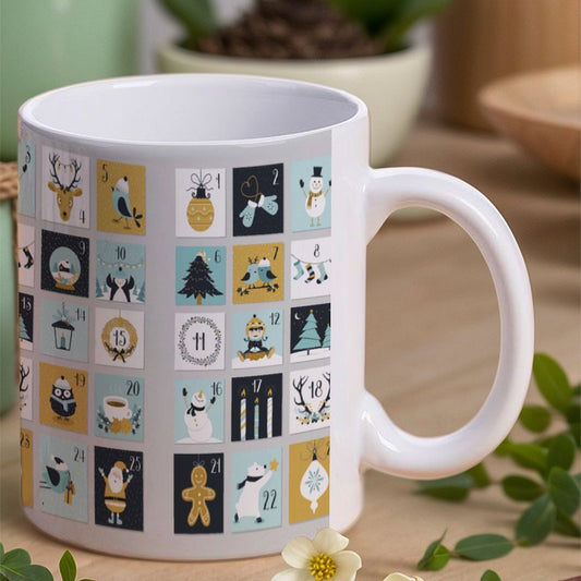 POD US Local White mug with full print, Christmas 0032