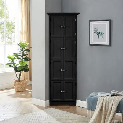 US Local High Storage Cabinet With Door And 4 Shelves