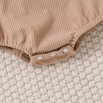 Santa Claus Christmas Tree Girls' Christmas Triangle Rompers