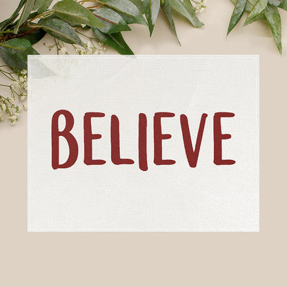 Christmas Printing Non-slip Placemat