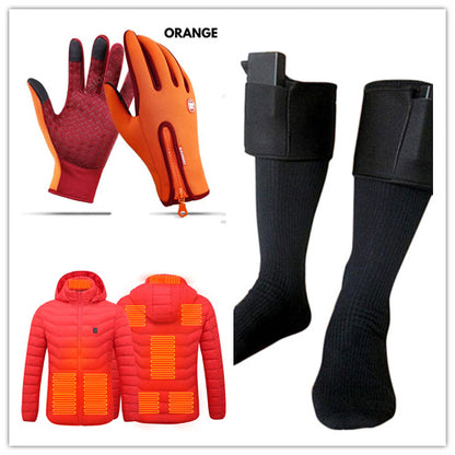 US Local Winter Gloves Touch Screen Riding Motorcycle Sliding Waterproof Sports Gloves With Fleece