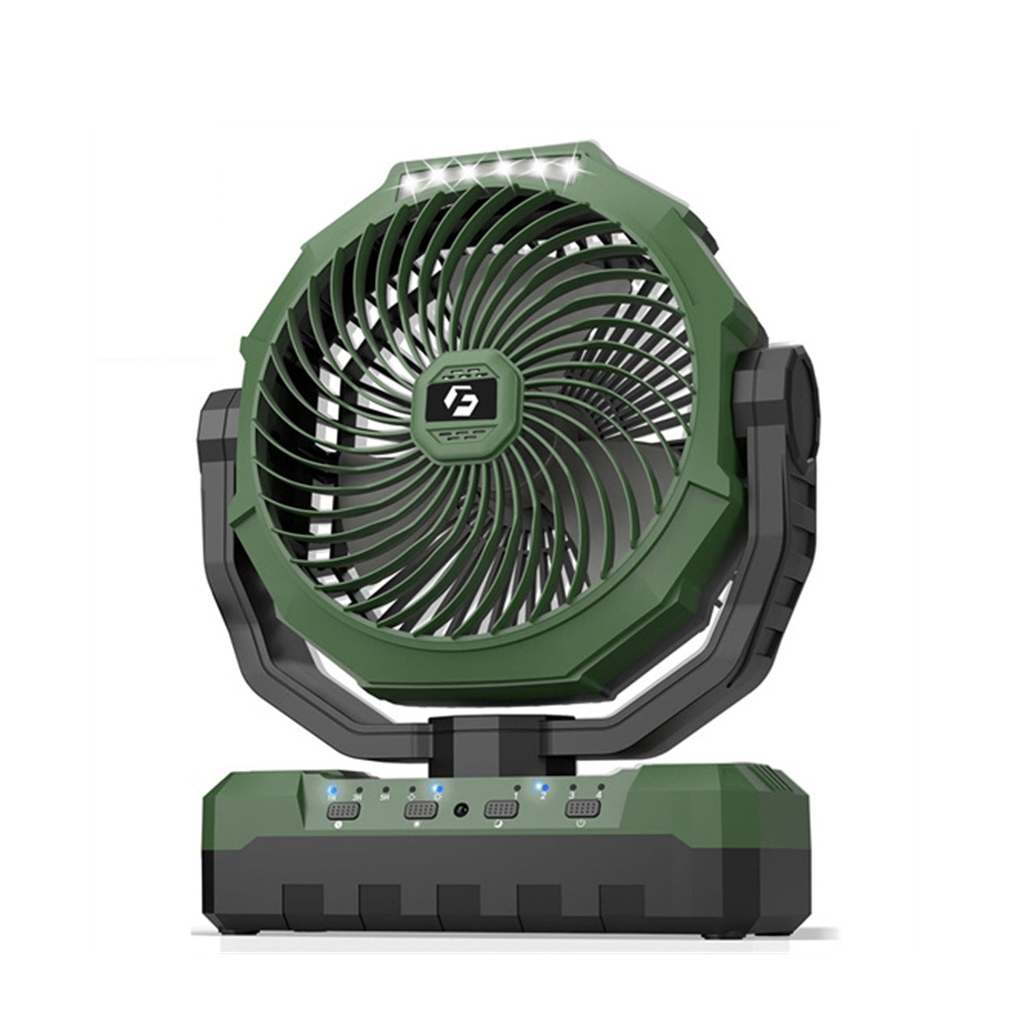 US Local 24000mAh Camping Fan Rechargeable Battery Operated Fan 4 Speed USB Fan