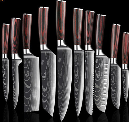 US Local Carpenter's Special Set 6-piece Set 8-piece Set Knife Chef Knife Kitchen Knife Cooking