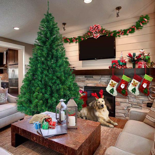 US Local Green 5.5ft 850 Branches PVC Christmas Tree