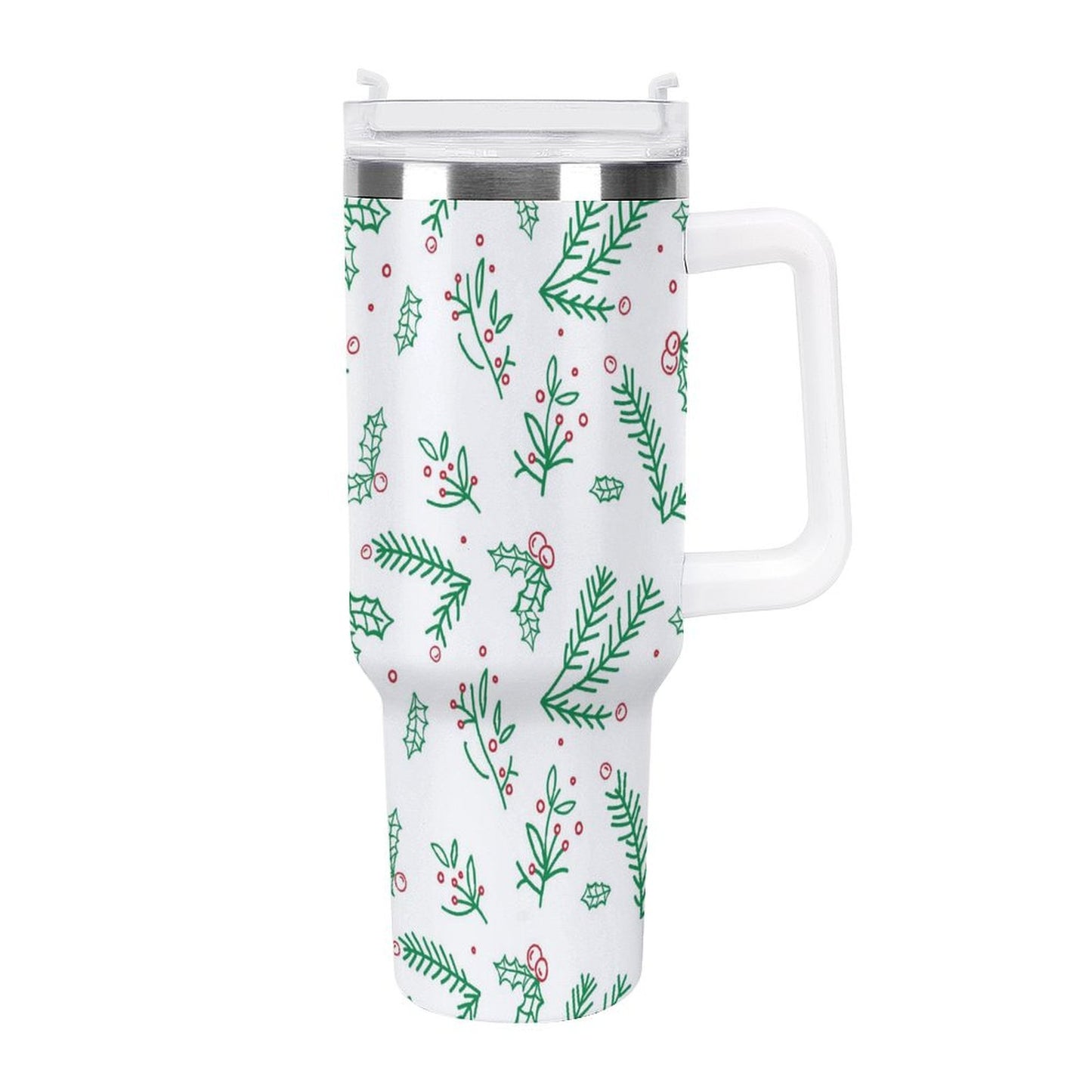 PHDT00294 POD US Local Tumbler 40 oz Large Capacity Car Cup Christmas Green