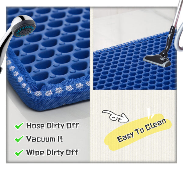 US Local Double-layer Rice Cat Litter Mat