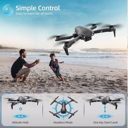 US Local 4DRC V13 Remote Control Drone 6K High-definition Dual Camera WiFi FPV Foldable Quadcopter Camera Drone, 2 Batteries, Logistics Randomly Sent By UPS, USPS, FEDEX