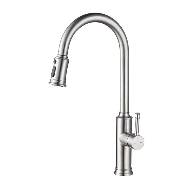 US Local Pulling Nozzle Kitchen Faucet