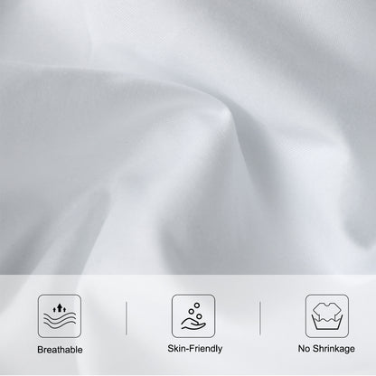 US Local 4 Pcs Of Forest Mushroom Natural Style Printed Series Beds, 1 Bedsheet, 1 Bed Sheet, And 2 Pillowcases Bedding, Suitable For All Seasons