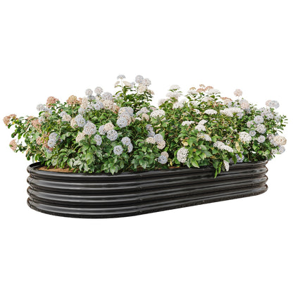 US Local Oval Metal Elevated Garden Bed