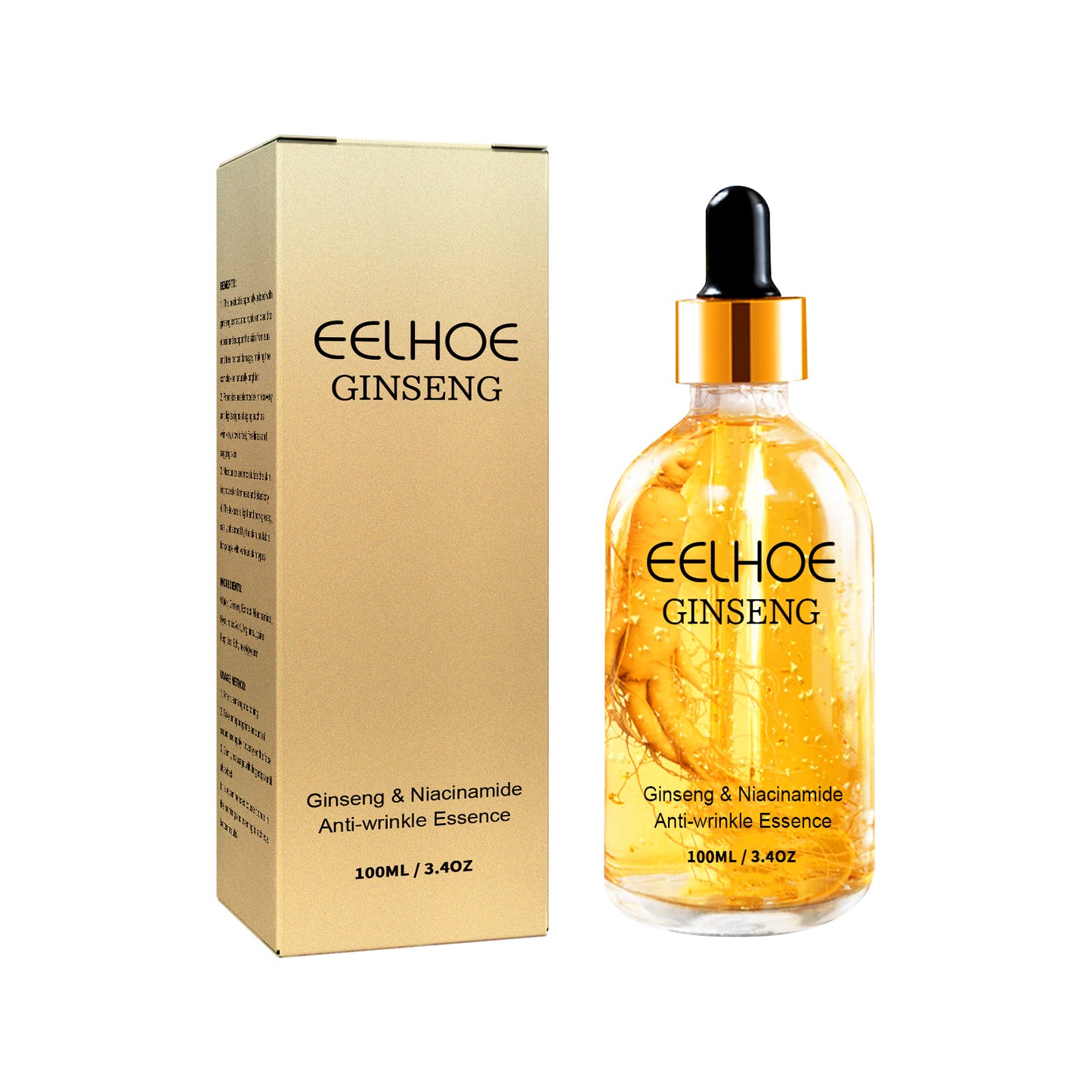 US Local EELHOE Ginseng Essence For Fading Fine Lines, Firming Face, And Moisturizing Skin Serum