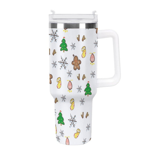 POD US Local Tumbler 40 oz Large Capacity Car Cup Christmas