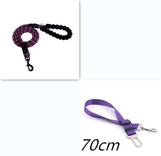 US Local Reflective Dog Leash Nylon Pet Dog Leash Rope For Small Medium Large Dogs Walking Training Pet Suppiles